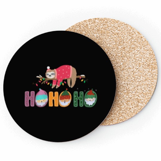 holiday kids wear HO HO HO collection Coasters