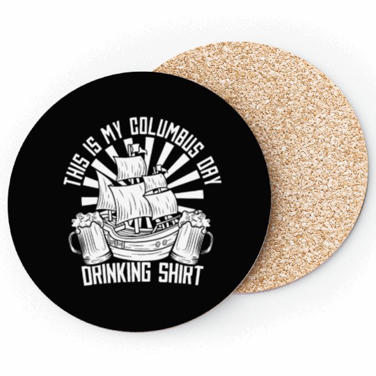 Columbus Day 1492 Coasters