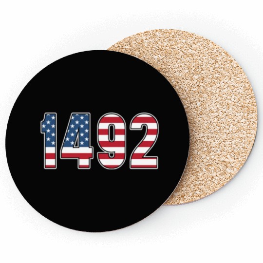 Columbus Day 1492 Coasters