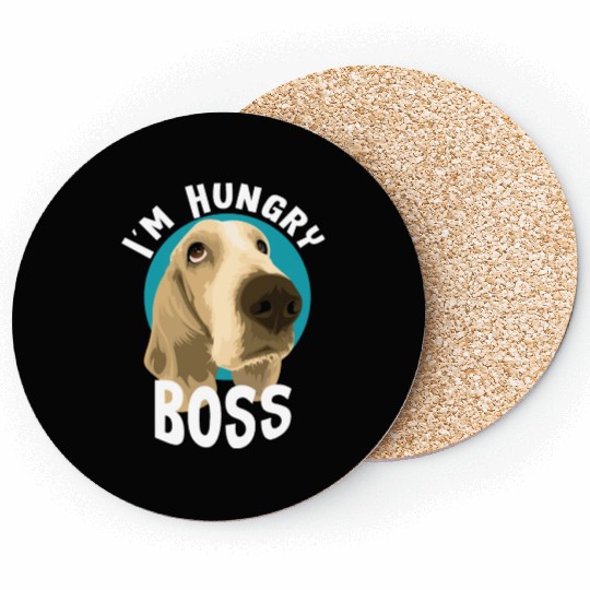 Bloodhound Boss Funny Dog Owners Pet Lover Gifts Coasters