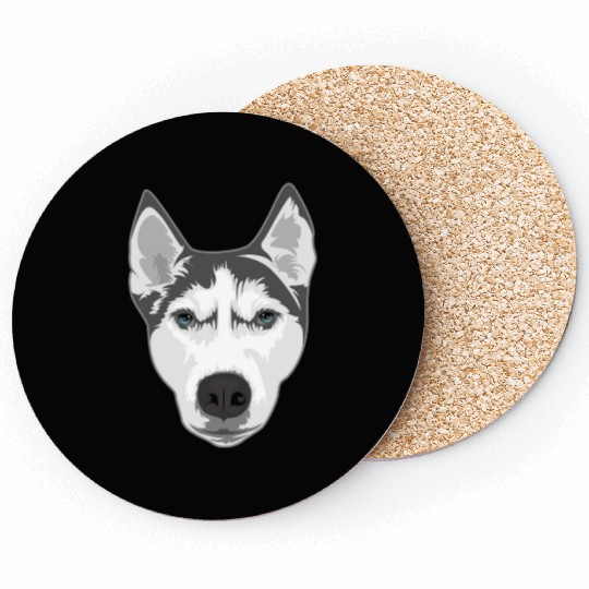Husky Dog Owners Pet Lover Gift Ideas Coasters