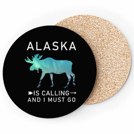 Alaska Gift USA Natur Bär Denali Grizzly Wald Coasters