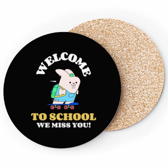 Back To School Fun Coasters