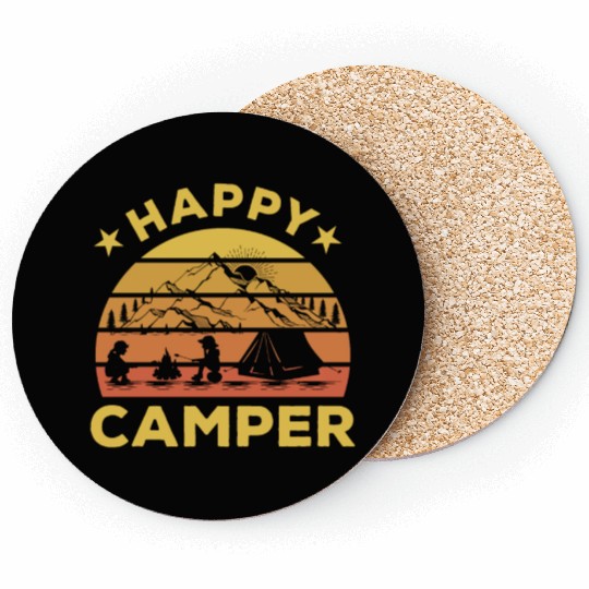Happy Camper Coasters