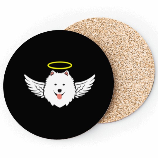 Angel dog Coasters