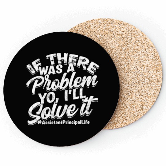 Assistant Principal Back School Teacher Principal Coasters