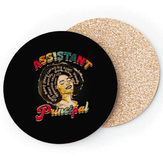 Assistant Principal Back School Teacher Principal Coasters