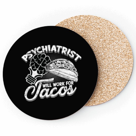 Psychiatrist Psychology Therapist Psychologist Coasters