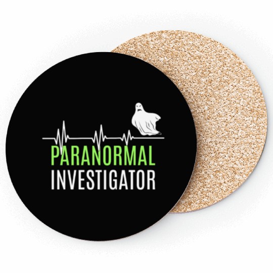 Ghost Hunting Paranormal Investigator Coasters