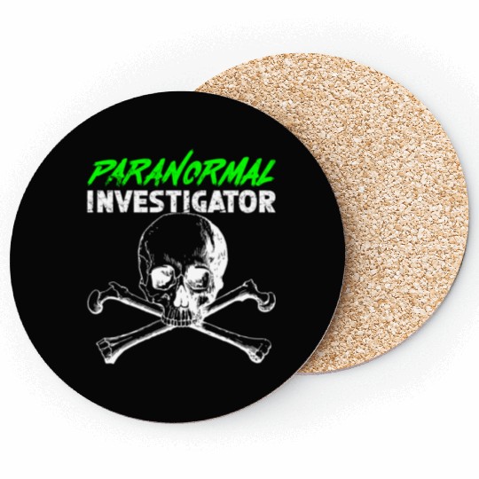 Ghost Hunting Paranormal Investigator Coasters