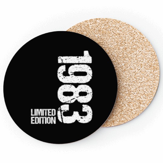 40 Years Vintage 1983 Retro 40th Birthday Coasters