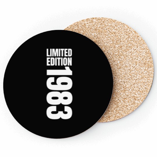 40 Years Vintage 1983 Retro 40th Birthday Coasters