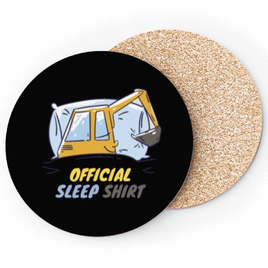 OFFICIAL SLEEP Coasters - funny sleep design