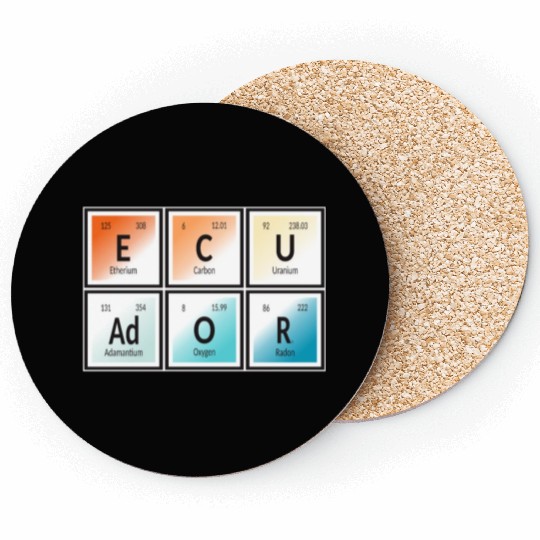 Ecuador | Periodic Table of Elements Coasters