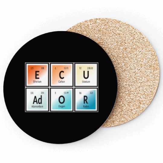 Ecuador | Periodic Table of Elements Coasters