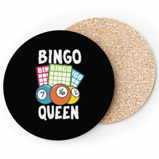 Bingo Queen Coasters