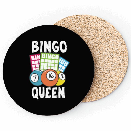 Bingo Queen Coasters
