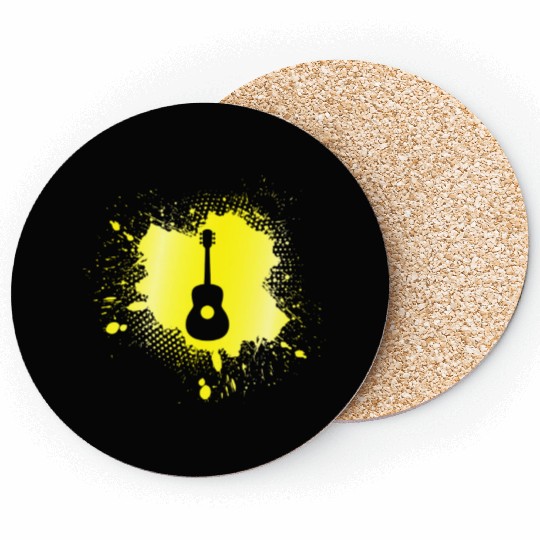 guitar music Coasters