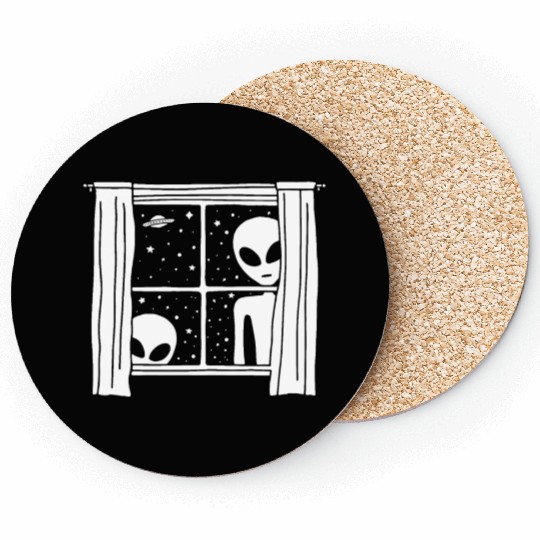 Alien Weird Coasters