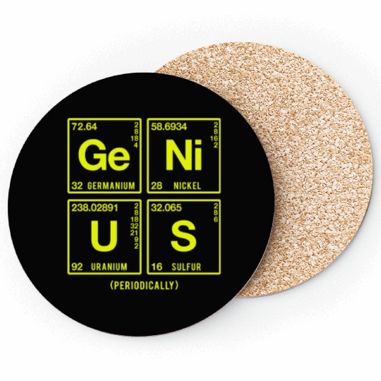 Funny saying for scientists & geeks Coasters