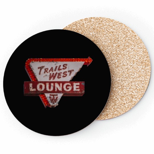 Trails West Lounge Route 66 Tucumcari New Mexico Coasters