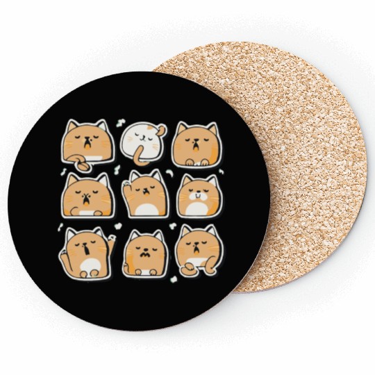 The Best Funny Cat Gifts For Cat Lovers Coasters