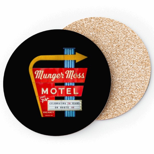 Munger Moss Motel Sign Route 66 Lebanon MO Coasters