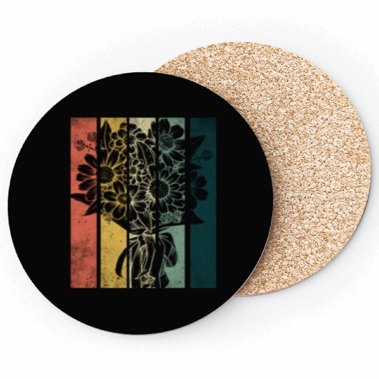 Marguerites Daisy Summer Daisies Flower Garden Coasters