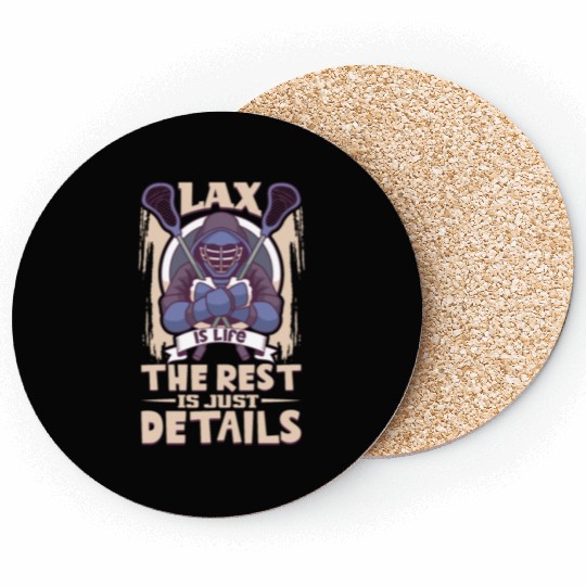Lacrosse Player Lacrosse Coach Lax Player Sports Coasters