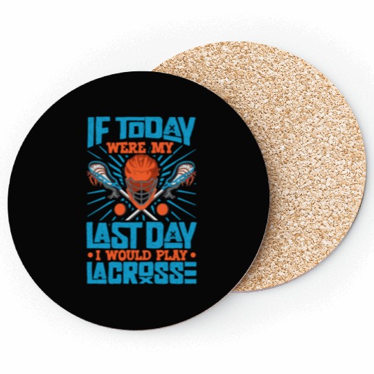 Lacrosse Player Lacrosse Coach Lax Player Sports Coasters