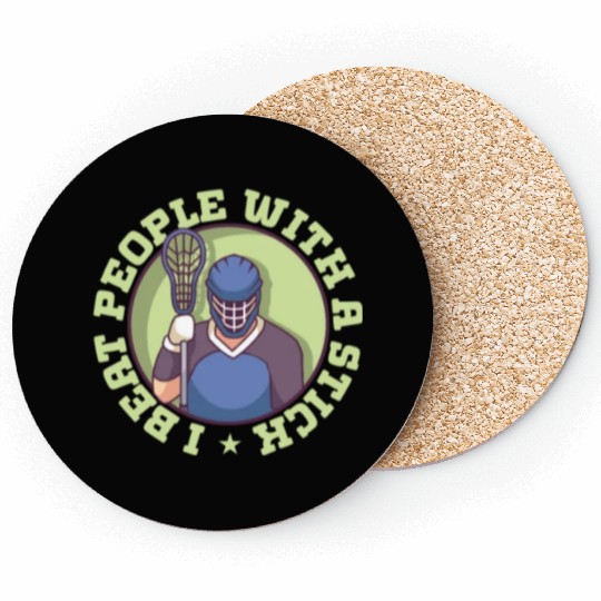 Lacrosse Player Lacrosse Coach Lax Player Sports Coasters