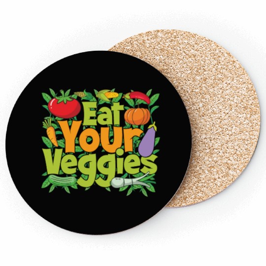 Eat Your Veggies Coasters