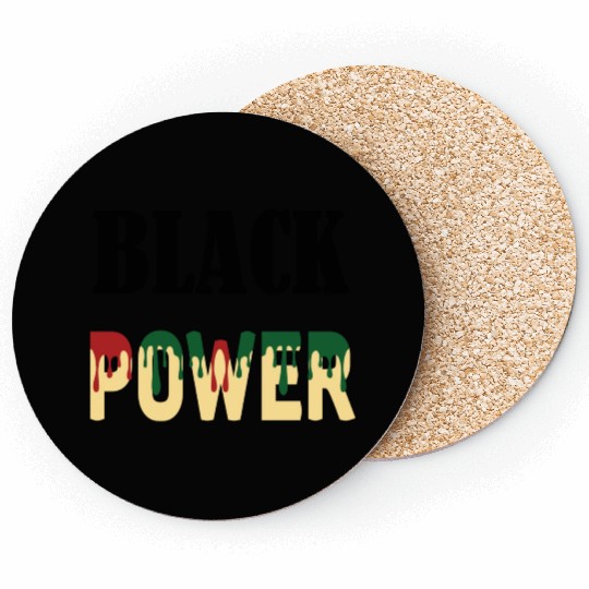 Black Power Coasters