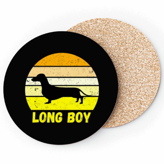 Dachshund Long Boy Coasters