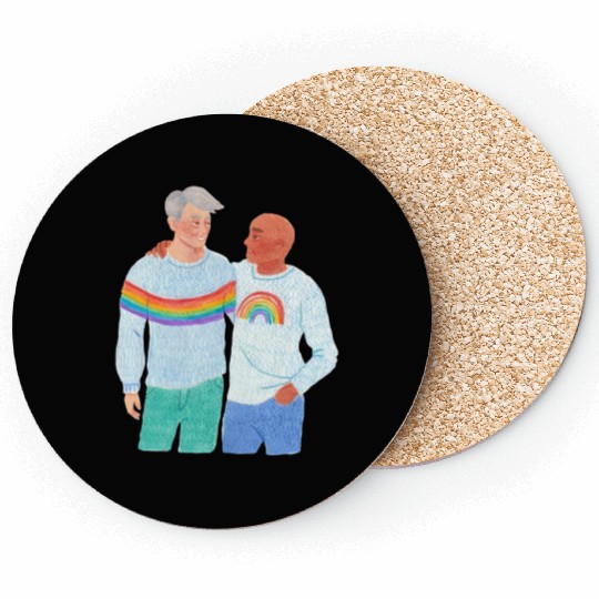 lesbian lgbtq pride valentine day 2022 valentines Coasters