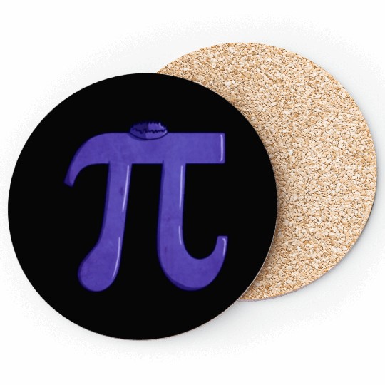 Blueberry Pi - Funny Pi Day Math Teacher Coasters