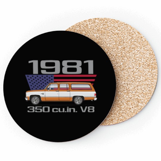1981 Burnt Orange Coasters