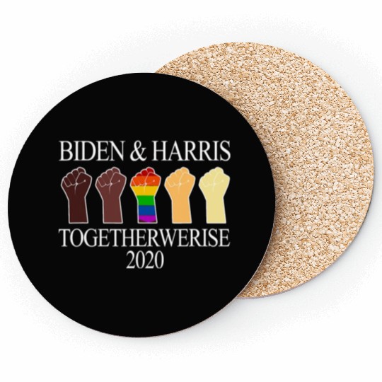 Joe Biden Kamala Harris 2020 Coasters