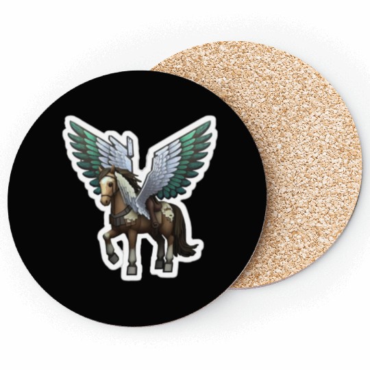 horse horses horse riding pixel Coasters