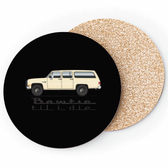 bowtie Santa Fe Tan Coasters
