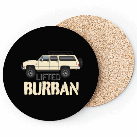 burban Santa Fe Tan Coasters