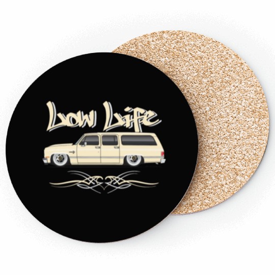 low life Santa Fe Tan Coasters