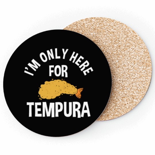 Funny Tempura Shrimp Coasters