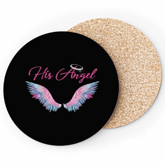 His Angel Coasters