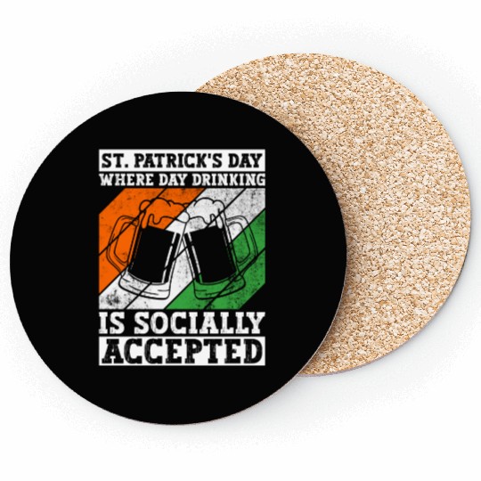 St. Patrick's Day Where Day Drinking Is Socially Coasters