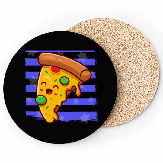 Pizza Men's Coasters
