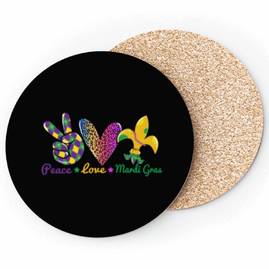 Love Peace Mardi Gras Outfit New Orleans Coasters
