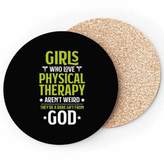 Physical Therapist Physical Therapy Physiotherapy Coasters