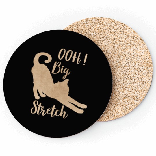 Big Stretch, Cat Lover Coasters