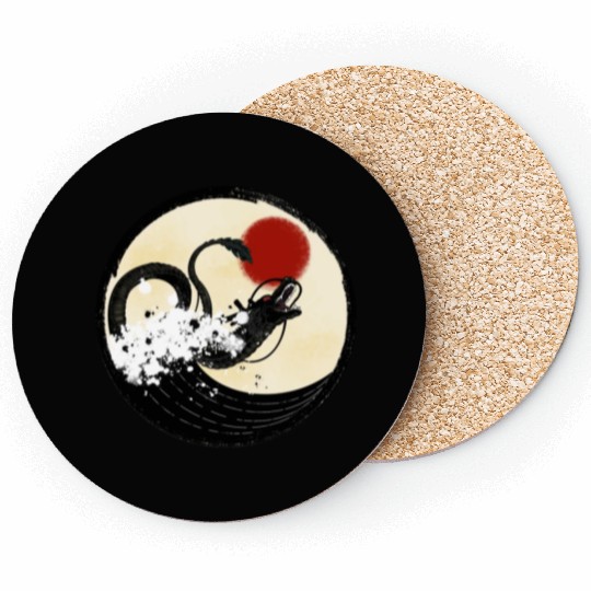 Chinese Dragon Coasters